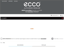 Tablet Screenshot of ecco-schoenen.com